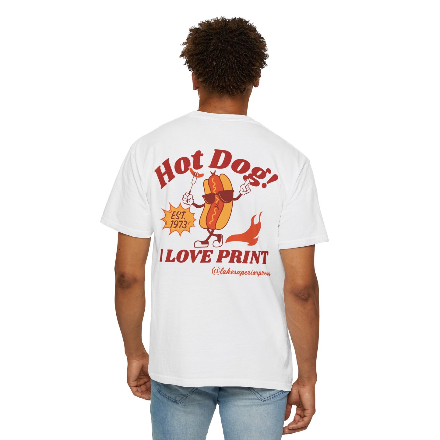 Hot Dog! I Love Print Tee