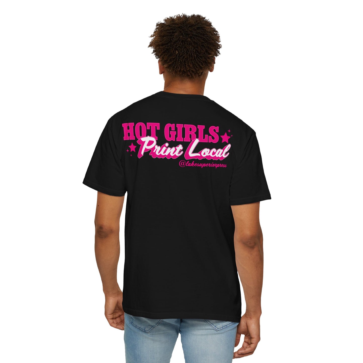 Hot Girls Print Local Tee