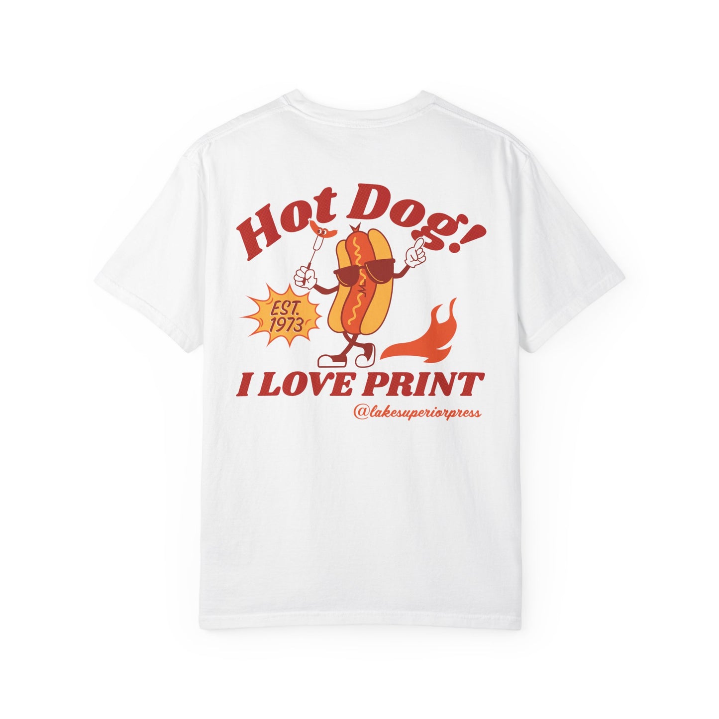 Hot Dog! I Love Print Tee