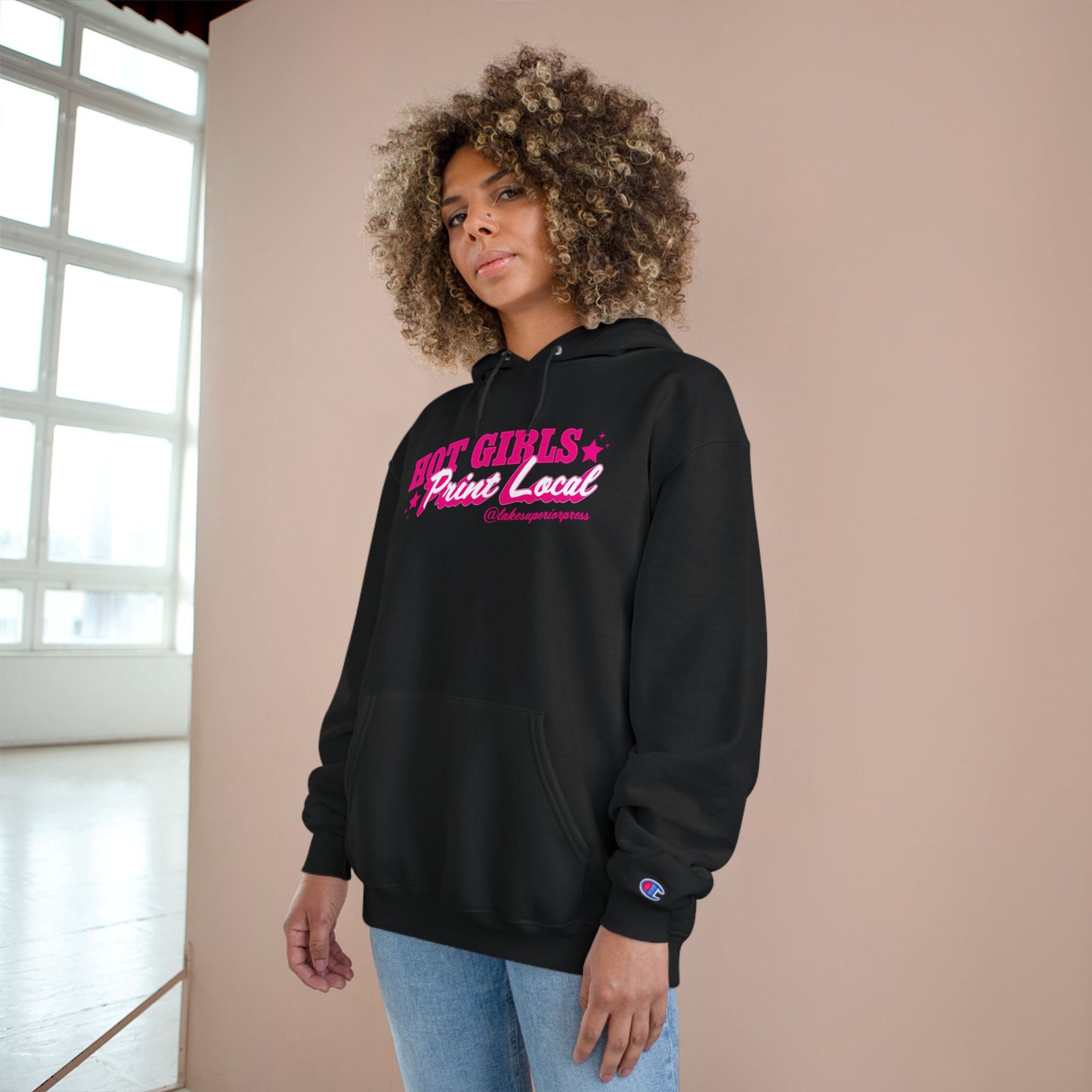 Hot Girls Print Local Hoodie