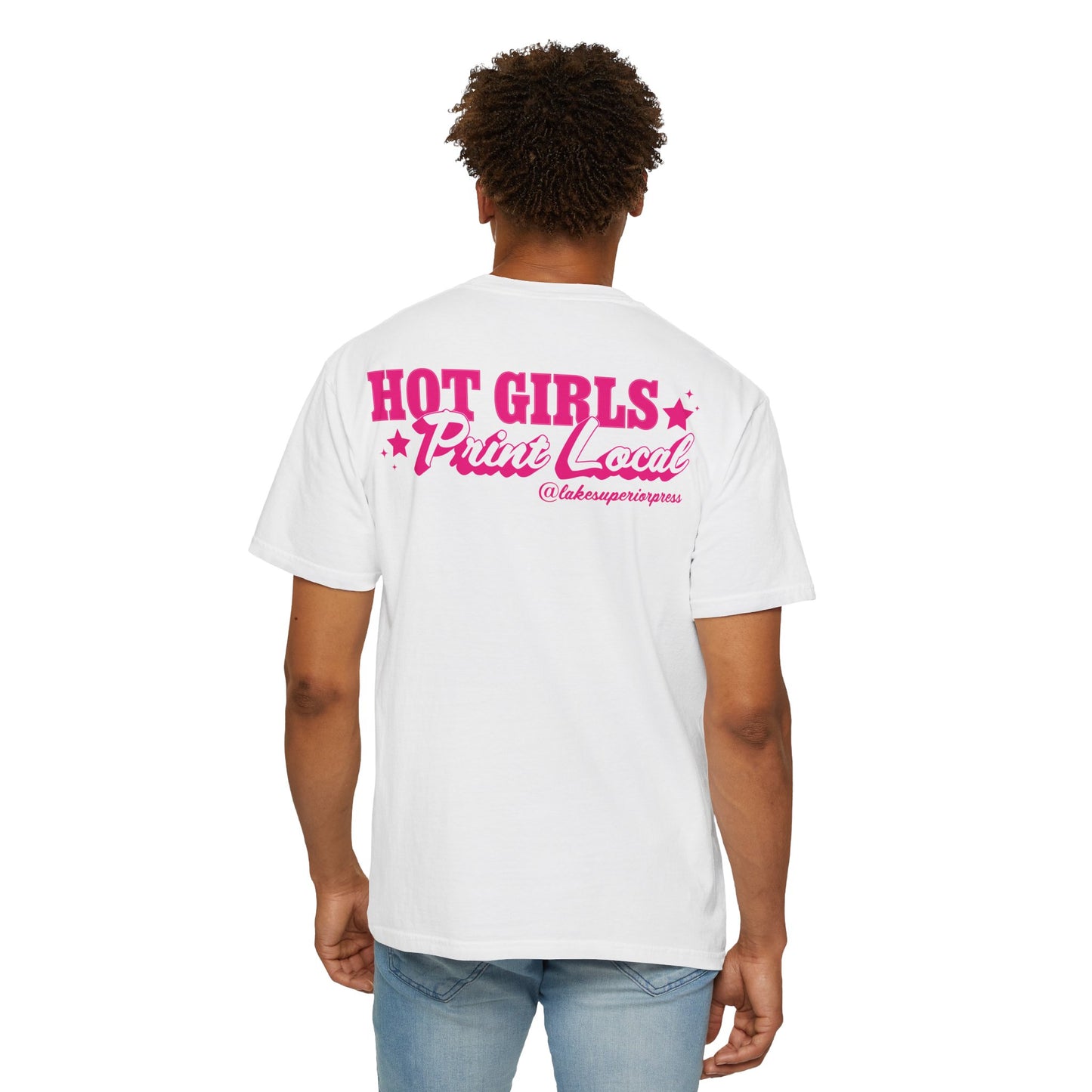 Hot Girls Print Local Tee