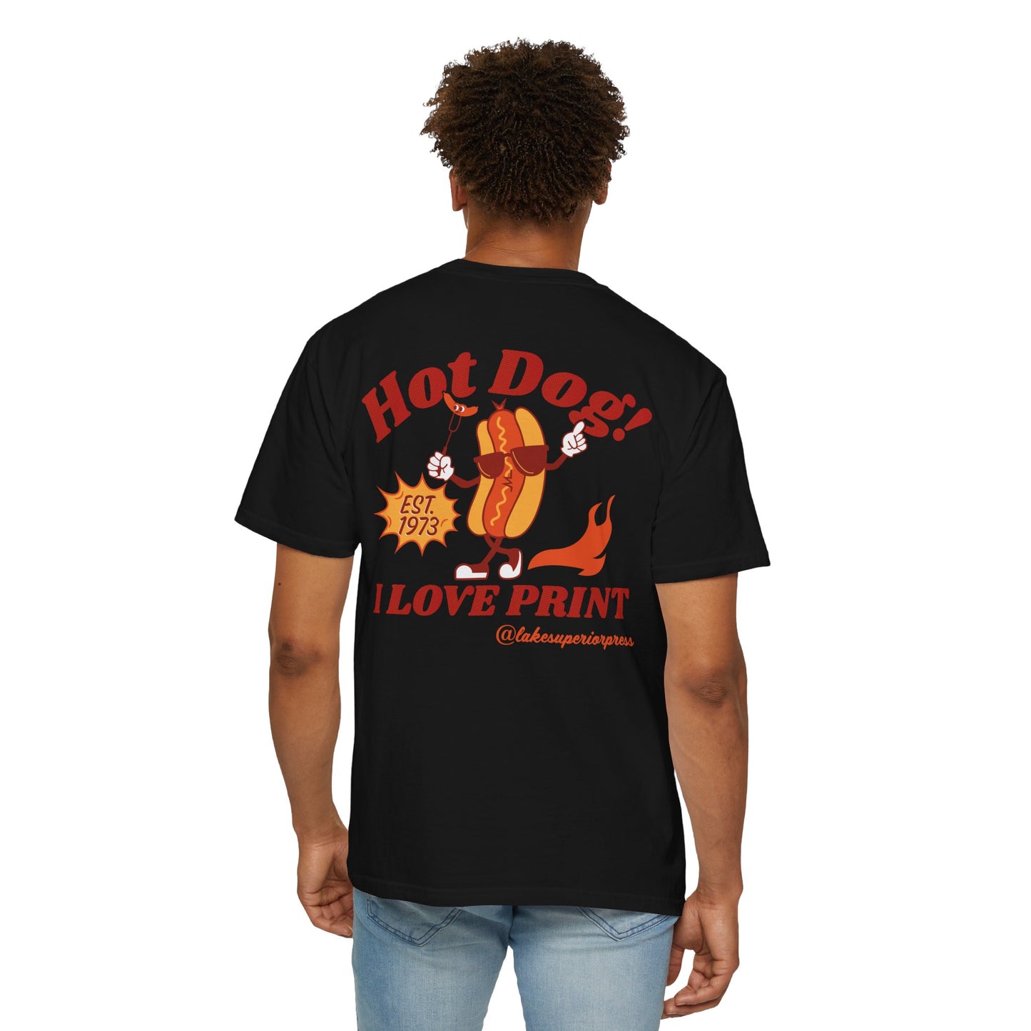 Hot Dog! I Love Print Tee