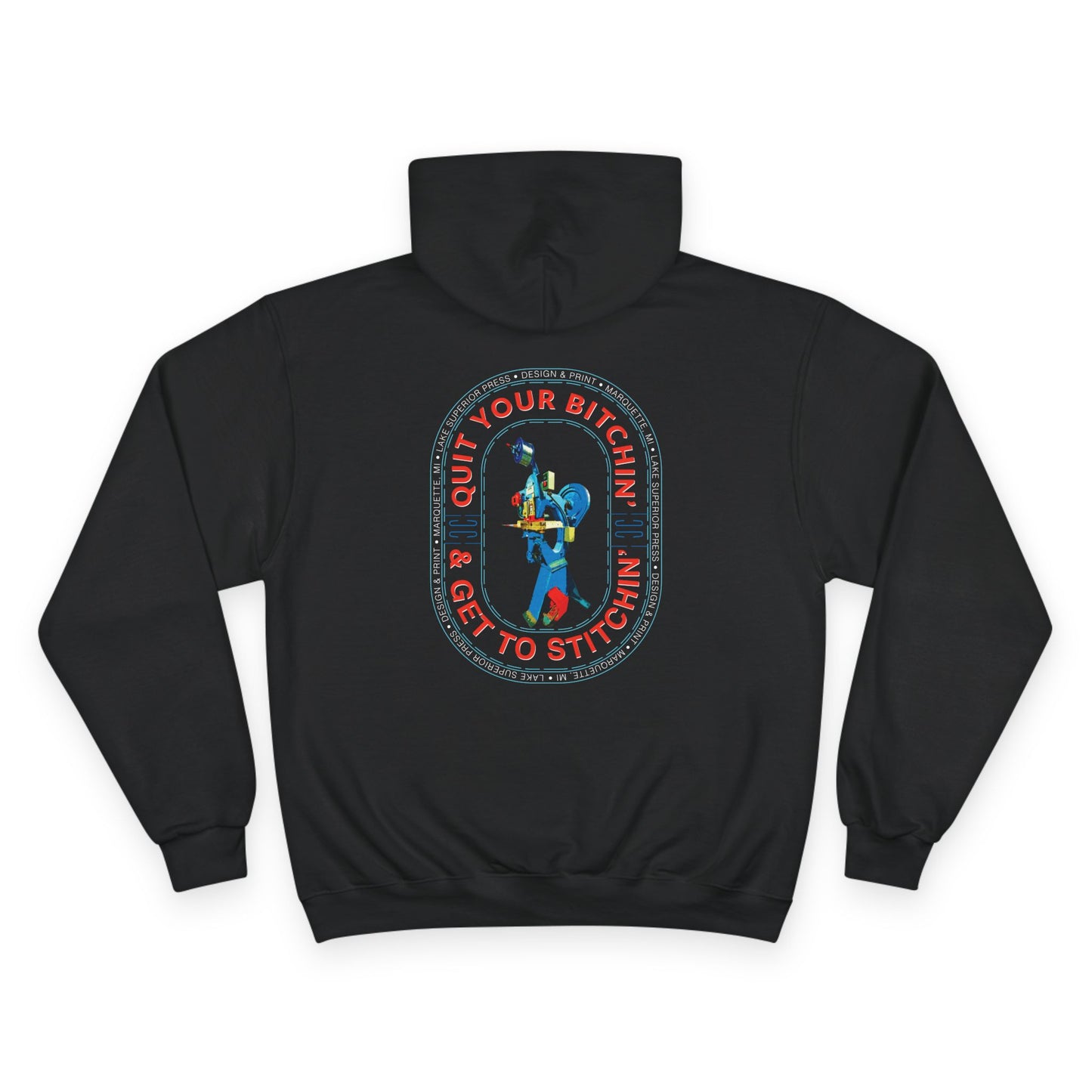 Quit your B*tchin' get to Stitchin' Hoodie