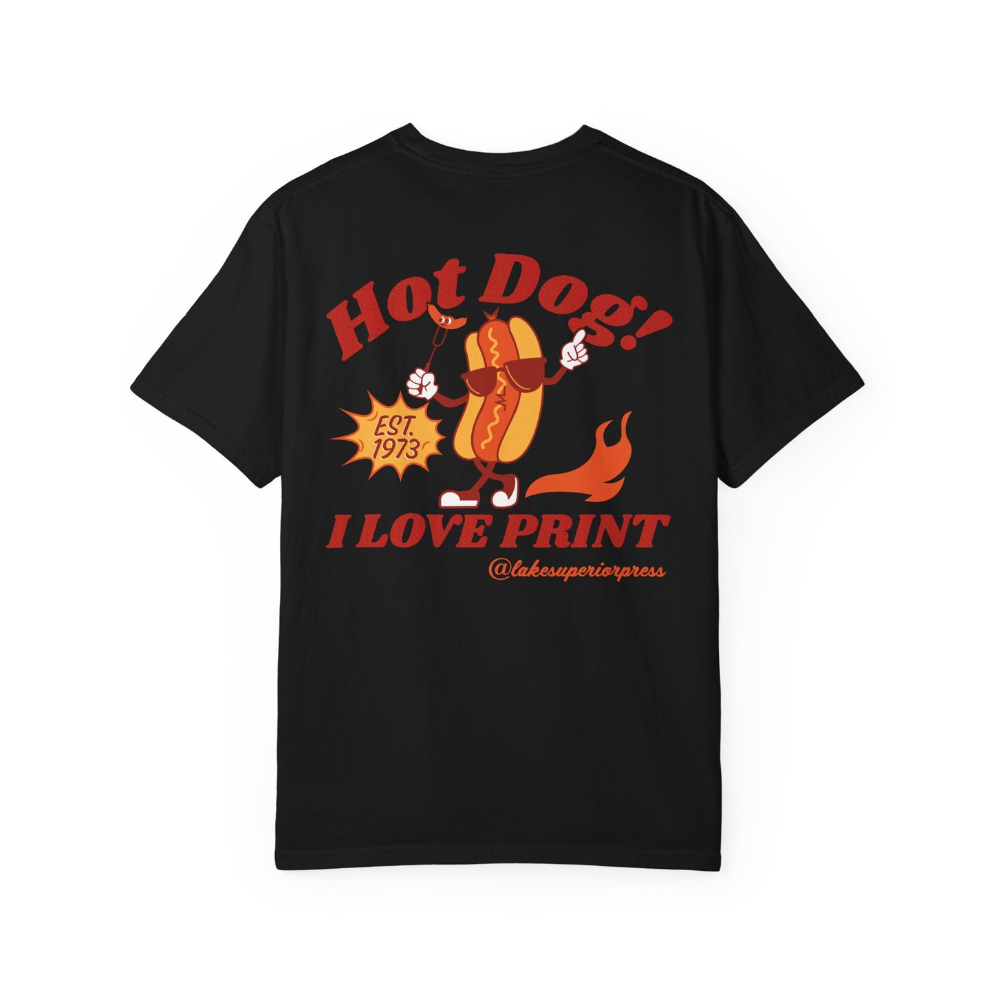 Hot Dog! I Love Print Tee