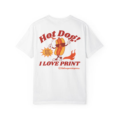 Hot Dog! I Love Print Tee