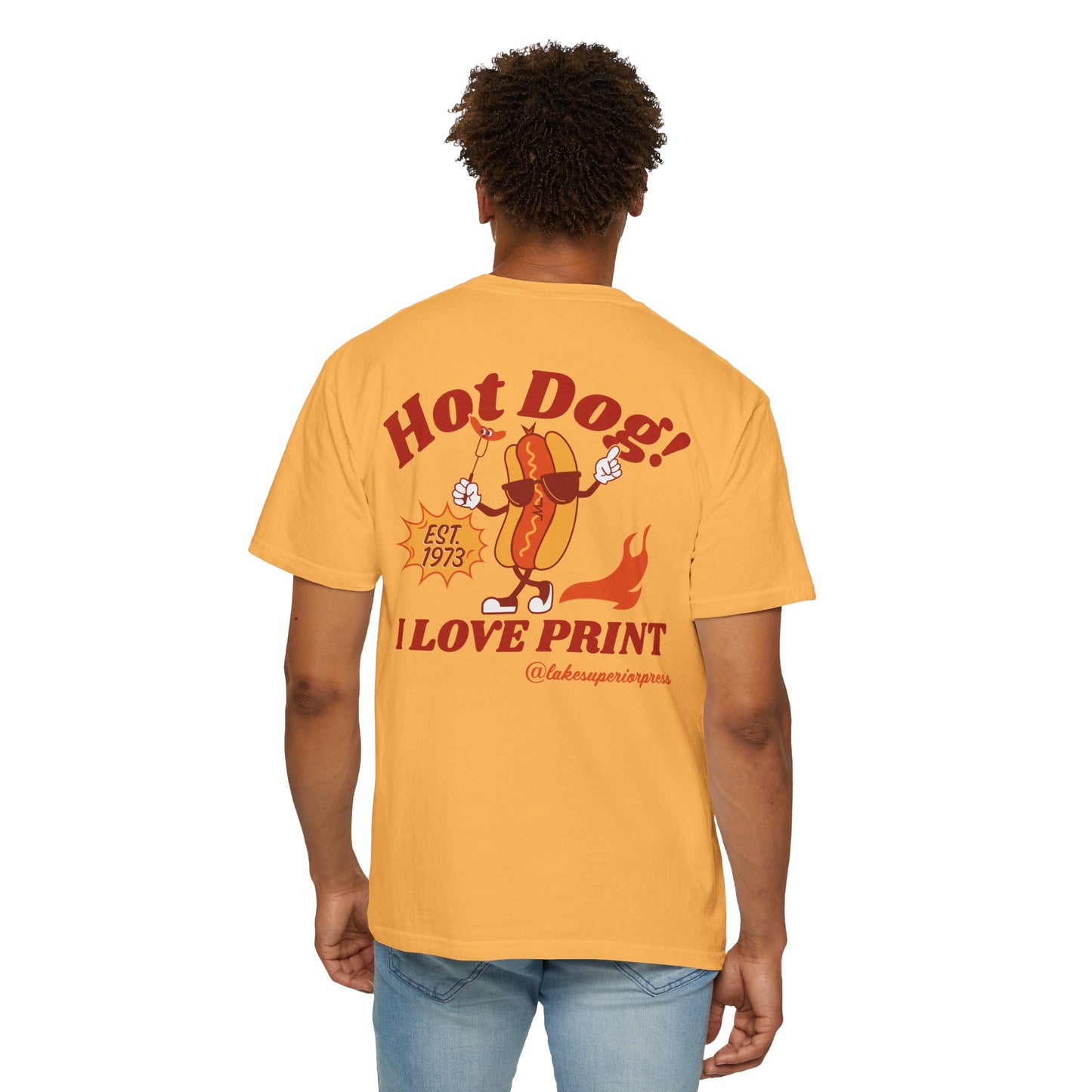 Hot Dog! I Love Print Tee